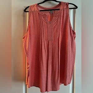 Croft & Barrow XXL Sleeveless shirt, XXL